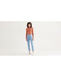 Levi's 501® ® Crop Jeans Medium Indigo - Blu