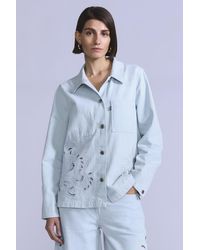 Levi's - Embroidered Bandit Trucker - Lyst
