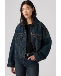 Levi's - Loose Crop Trucker Jacket - Lyst