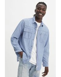 Levi's - Long Sleeve Auburn Worker Shirt - Lyst