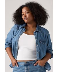 Levi's - Essential Western Shirt (Plus Size) - Lyst