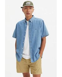 Levi's - Short Sleeve Authentic Button Down Shirt - Lyst