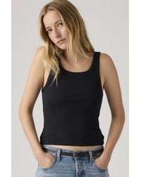 Levi's - Essential Ribbed Tank Top - Lyst
