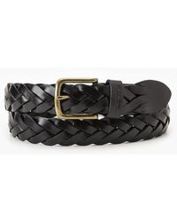 Levi's - Leather Braid Belt - Lyst