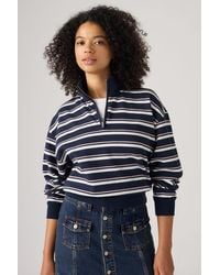 Levi's - Everyday Quarter Zip Sweatshirt - Lyst