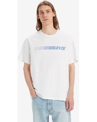 Levi's - Relaxed fit t shirt mit grafik - Lyst