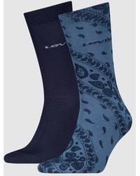 Levi's - Regular Cut Bandana Print Socks 2 Pack - Lyst
