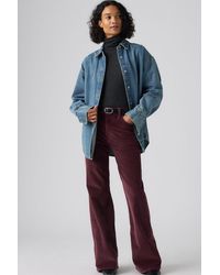 Levi's - Corduroy Ribcage Flare Jeans - Lyst