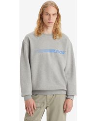 Levi's - Sweat shirt col rond graphique relaxed - Lyst