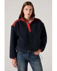 Levi's - Iris Pullover Sherpa Fleece - Lyst