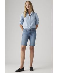 Levi's - Shaping Bermuda Shorts - Lyst