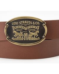 Levi's - Billy Plaque Belt - Lyst