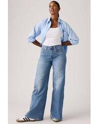 Levi's - 728 High Rise Wide Leg Lightweight Jeans - Lyst