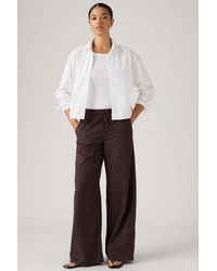 Levi's - Essential Broek Met Wijde Pijpen - Lyst