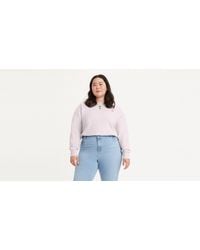 Levi's - Standard Sweatshirt Met Ronde Hals (plus Size) - Lyst