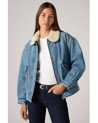 Levi's - Giacca Bomber Sherpa - Lyst
