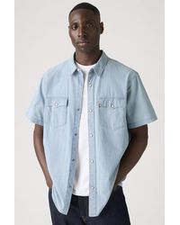 Levi's - Short Sleeve Relaxed Fit Western Shirt - Lyst