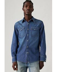 Levi's - Camicia Western Barstow Taglio Standard - Lyst