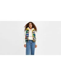 Levi's ® X Disney Padded Down Vest Jaune - Multicolore