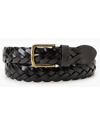Levi's - Leather Braid Belt - Lyst