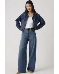 Levi's - Cinch Wide Leg Lightweight Jeans - Lyst