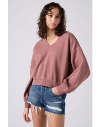 Levi's - Vintage V Neck Sweatshirt - Lyst