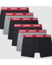 Levi's - Repeat Logo Boxerslips Set Van 6 - Lyst