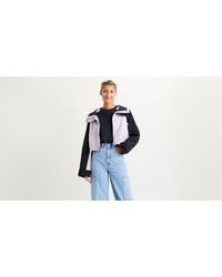 Levi's Elliot Cropped Jacket - Blauw
