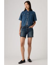 Levi's - 501 Mid Thigh Lightweight Shorts - Lyst