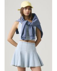 Levi's - Godet Mini Lightweight Skirt - Lyst
