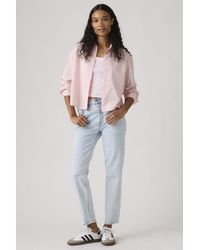 Levi's - 501 Crop Lightweight Jeans - Lyst