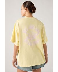 Levi's - Short Stack T Shirt Met Print - Lyst