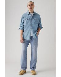Levi's - 555 Relaxed Straight Lightweight Linen+ Denim Jeans - Lyst
