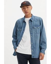 Levi's - Sawtooth Relaxed Fit Western Shirt - Lyst