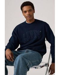 Levi's - Felpa A Girocollo Standard Con Stampa - Lyst