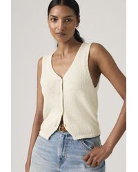 Levi's - Helen Mini Boucle Vest - Lyst