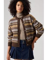 Levi's - Charlotte Crewneck Cardigan - Lyst