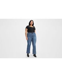 Levi's - 726 High Rise Flare Jeans Plus Size - Lyst