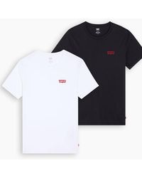 Levi's - Camiseta Gráfica De Cuello Redondo: Paquete De 2 - Lyst