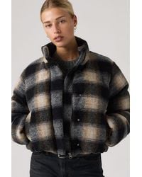 Levi's - Brynn Cropped Puffer Jacket - Lyst
