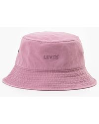 Levi's - Bucket hat headline logo - Lyst