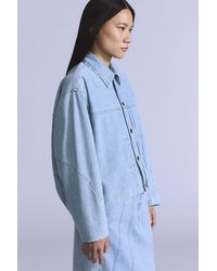 Levi's - Lined Seamed Trucker Jacket - Lyst