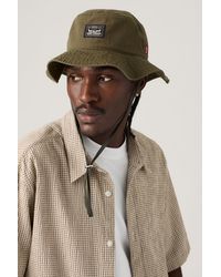 Levi's - Cappello Da Pescatore Con Cordino Bay - Lyst