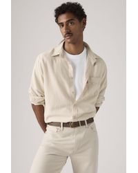 Levi's - Sunset One Pocket Cotton Linen Shirt - Lyst