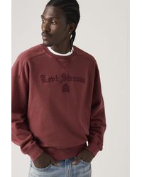 Levi's - Boxy Graphic Crewneck Sweatshirt - Lyst