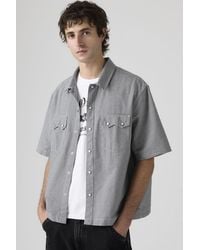 Levi's - Short Sleeve Boxy Western Lightweight Shirt - Lyst