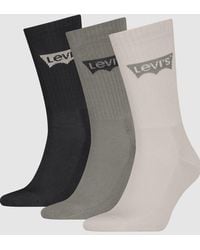 Levi's - Regular Cut Batwing Sport Socks 3 Pack - Lyst