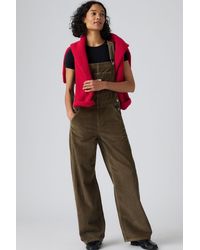Levi's - Corduroy Baggy Overalls - Lyst