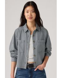 Levi's - Tini Long Sleeve Utility Shirt - Lyst