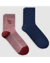 Levi's - Short Cut Mouline Socks 2 Pack - Lyst